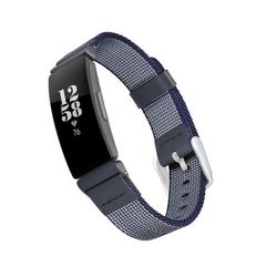 Woven Nylon Band for Fitbit® Inspire & Inspire HR™ - Blue 