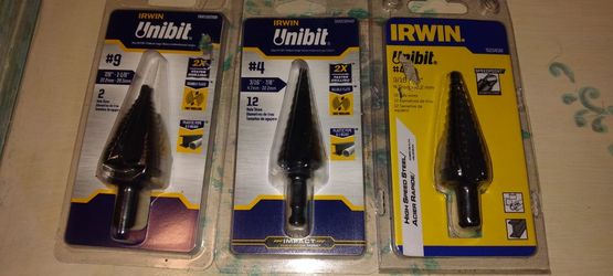 3 Brand New Step Up Bits