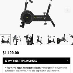 Concept 2 Bike ERG Rogue Fitness Gym Workout