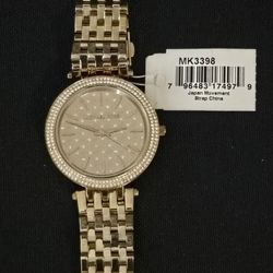 Michael Kors Women's Darci Gold Tone Watch