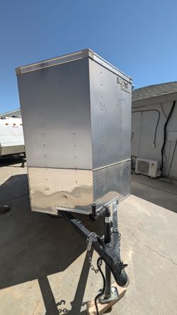 5x10   2020 Look enclosed trailer with Ramp