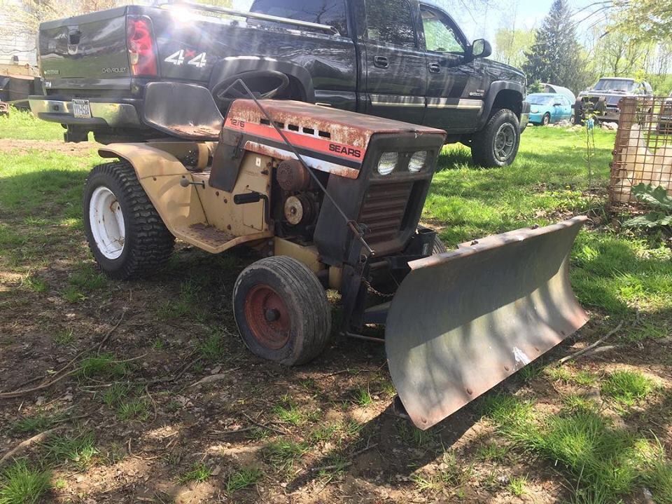 1977 Sears 12/6 Garden Tractor