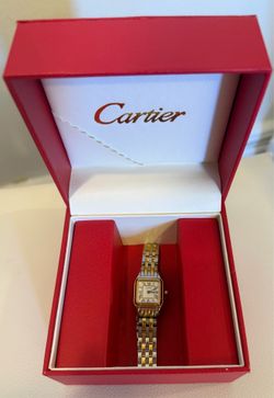 C two tone watch