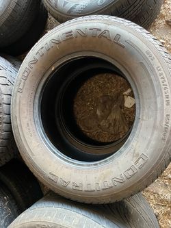 MATCHING PAIR OF 275/65 R 18 CONTINENTAL CONTITRAC TIRES