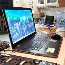 HP Work / Gaming Laptop / School Laptop  , 18inch Screen , 8gb Ram Processor,  4gb GPU Processor, 1TB Space