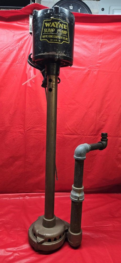 WAYNE PEDESTAL SUMP PUMP $40