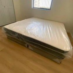 King Size Mattress With Box spring Set Colchones Nuevos King Size Mattress 
