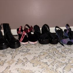 Four Pairs Of Shoes