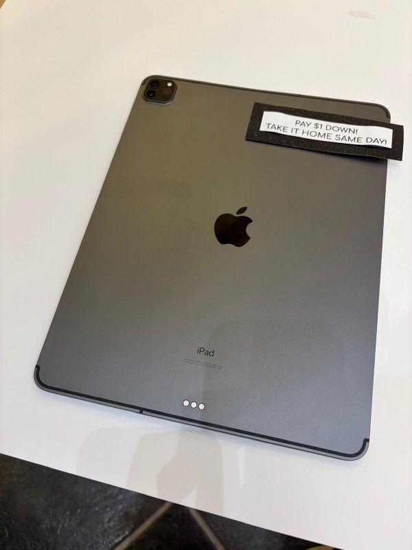 Apple iPad Pro 12.9 Inch 4th Gen - Pay $5 today and the rest later!!