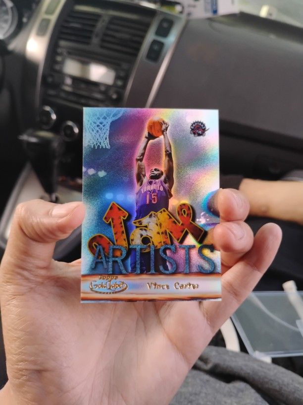 2000-2001 Topps Gold Label ,Vince Carter Rookie Card