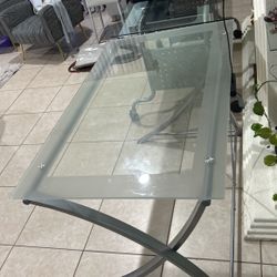 Glass Office Desk