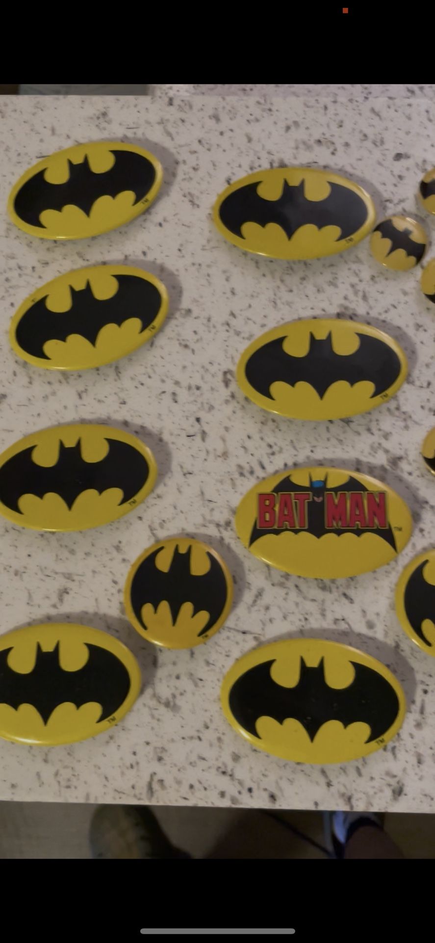 Vintage Batman Pins