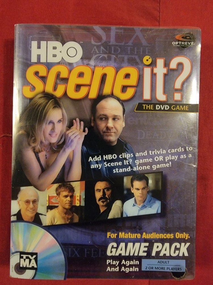 Scene It? The DVD Game By HBO/on Screen/New