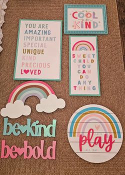 Frames for a girls room