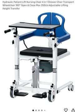 Hidráulic lifting patients chair