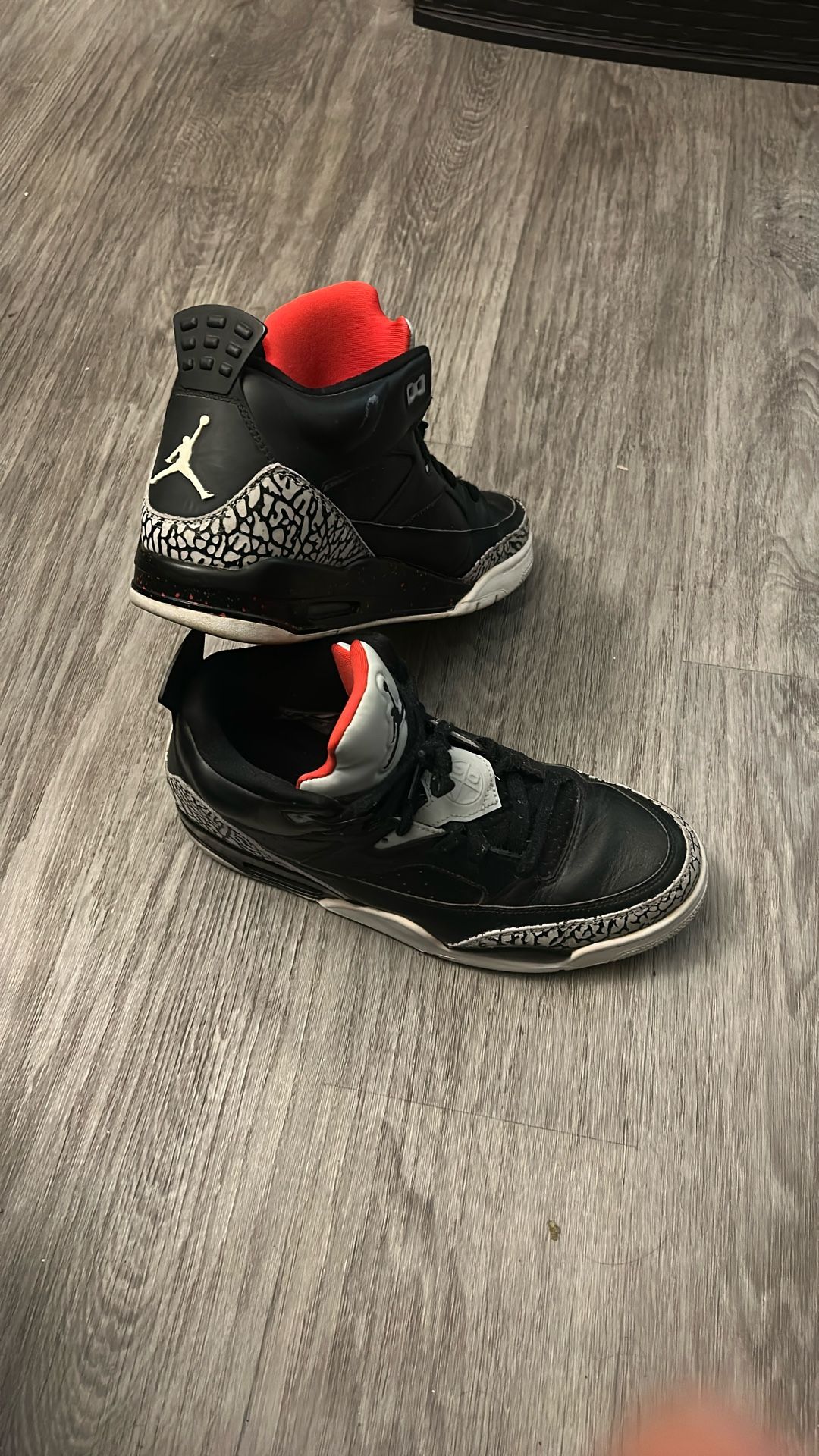 Jordan Son Of Marz 2015 Black Cement Size 11.5