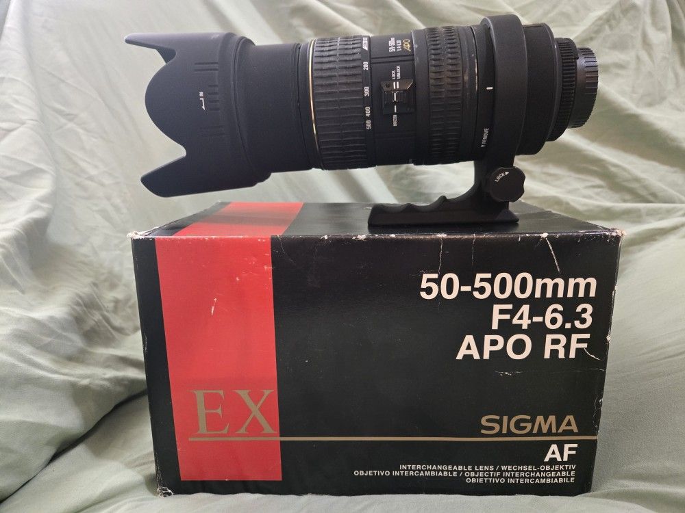 Sigma 50mm-500mm For Nikon