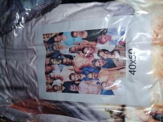 Throw fleece 40×50
