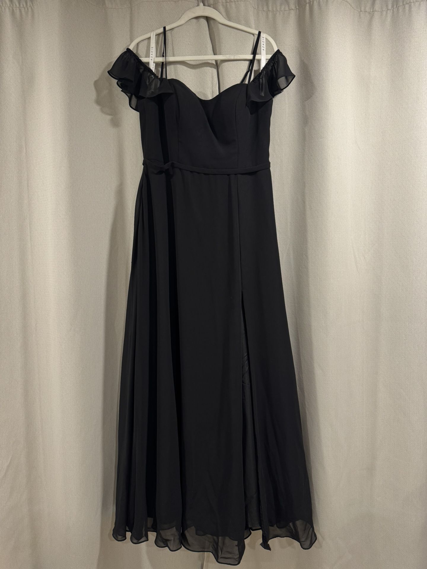 Black Bridesmaid Wedding Guest Dress from Azazie