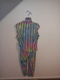 Multi Color Two Piece Set