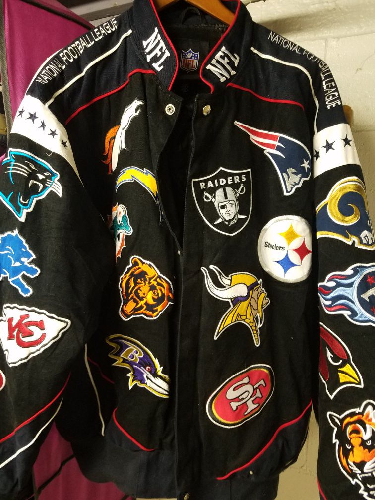 NFL Collage(All)Team Logo Jacket By NFL (L)