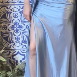 Vestido De Fiesta, Azul 