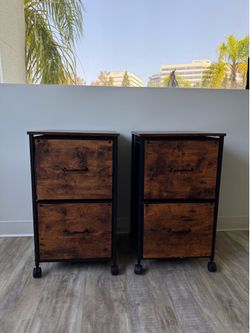 Rolling file cabinets/storage