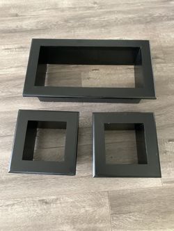 Black Shelves
