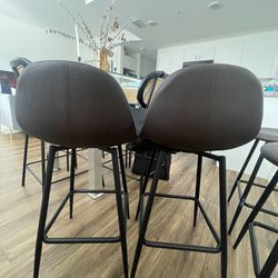 Stools. Faux Leather 