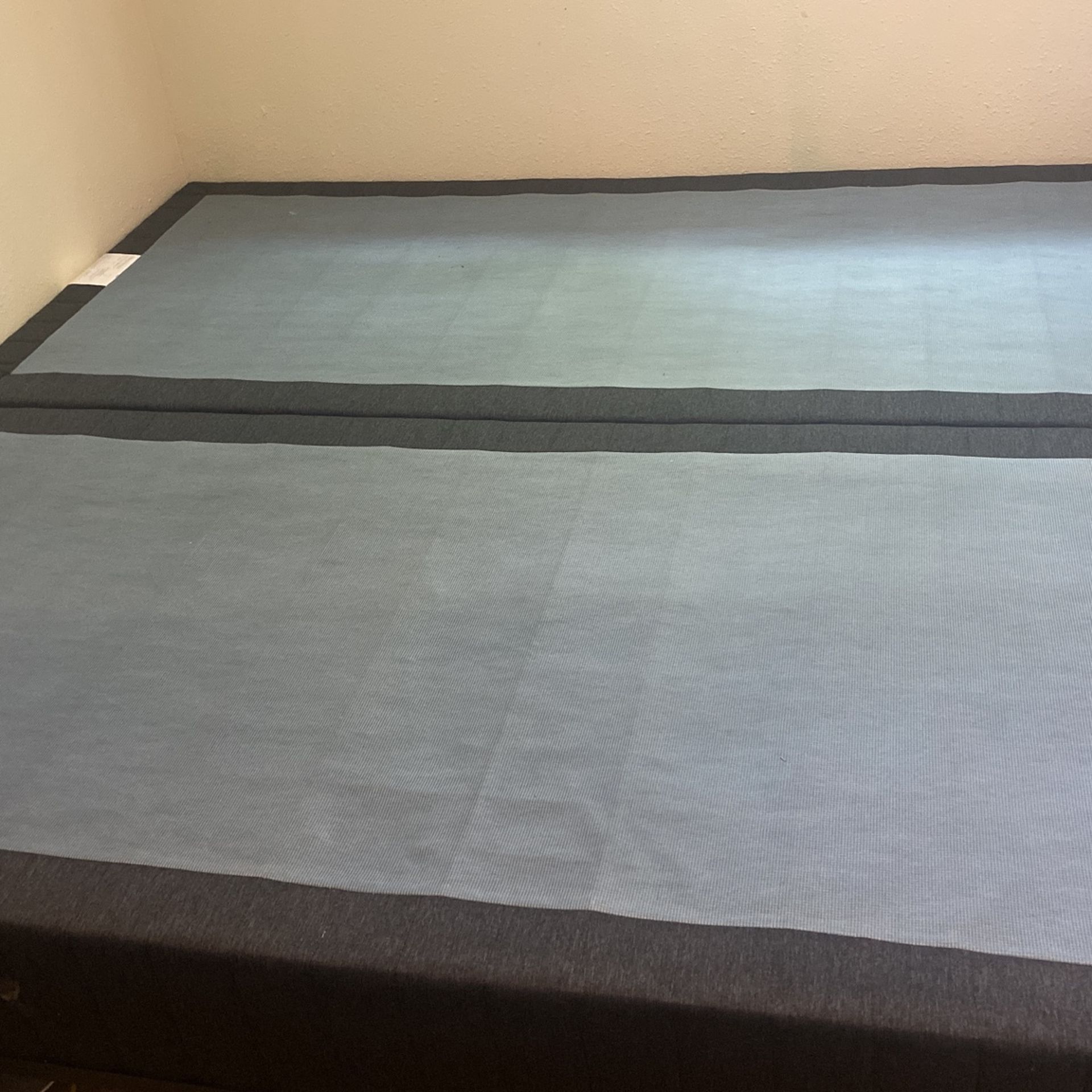 Box spring for a king size bed almost near