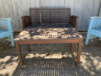 World Market Teak Outdoor Furniture Set for Sale in Renton WA
