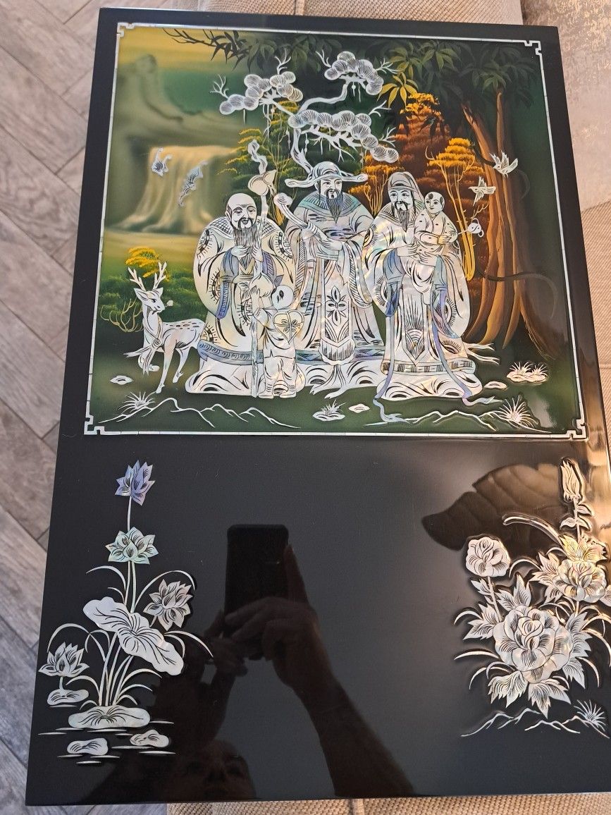 Asian Laquer Paintings