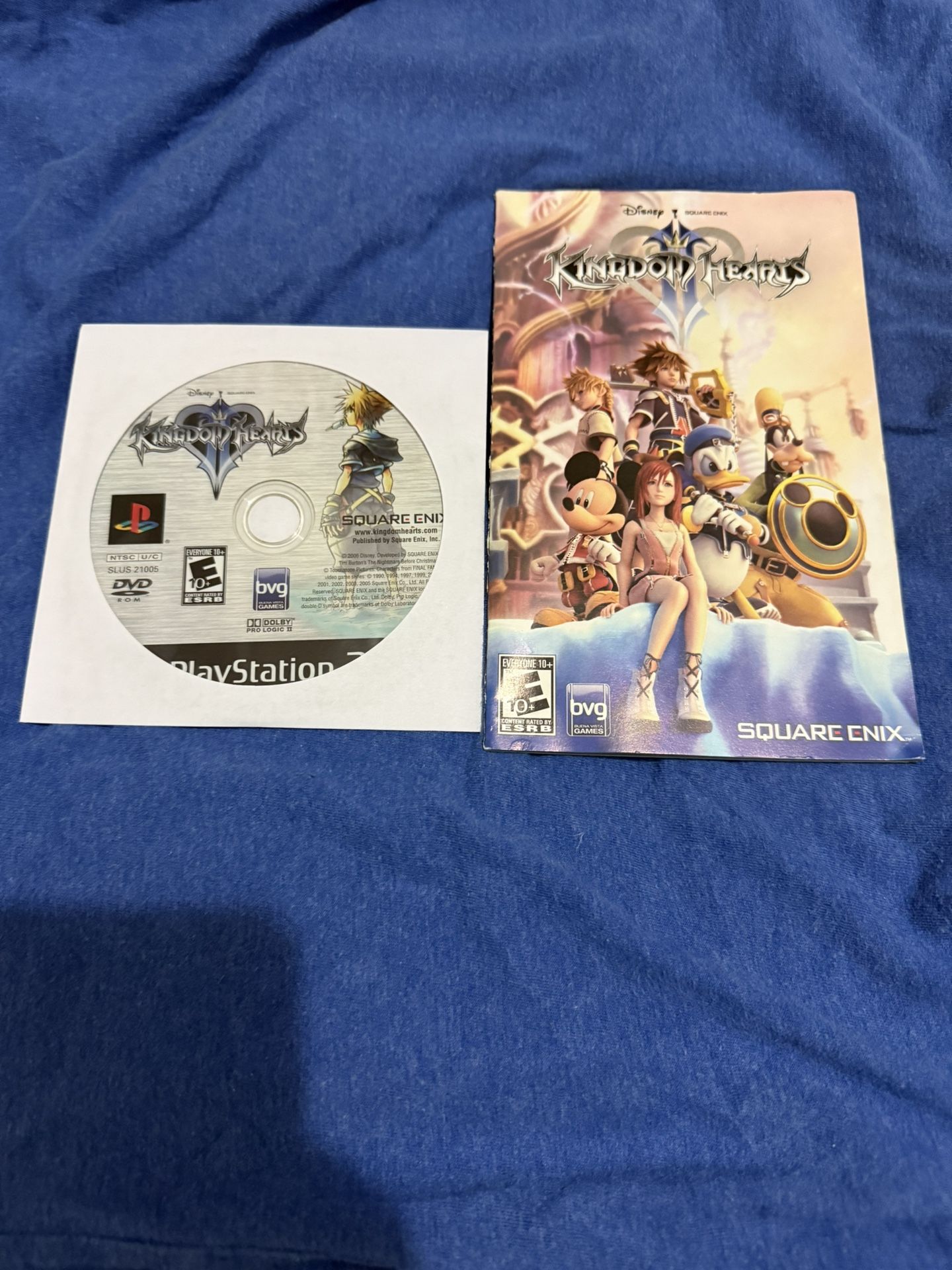 Playstation 2 Game : Kingdom Hearts