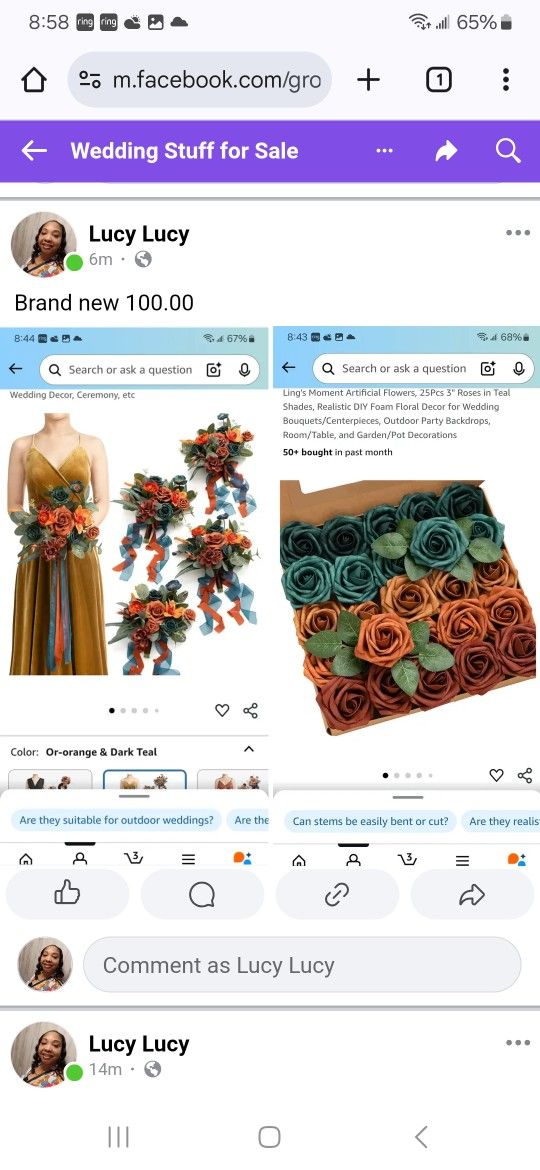 Bridal/decor