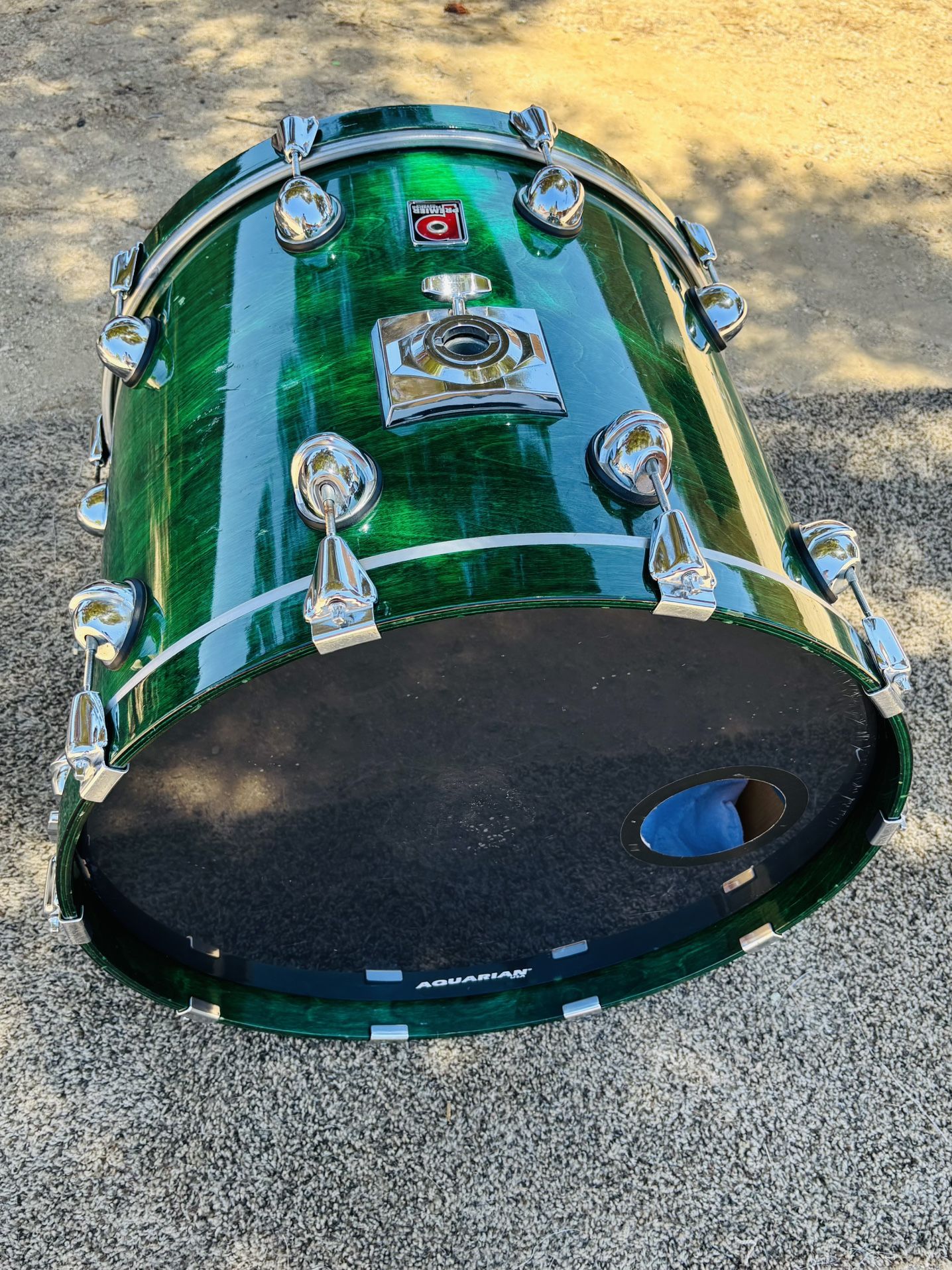 Premier Genistas turquoise Drum set