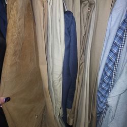 Mens Khaki Dress Pants