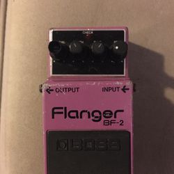 BOSS BF2 Flanger Made In Japan Green Label 