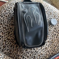 motorcycle bag with magnets