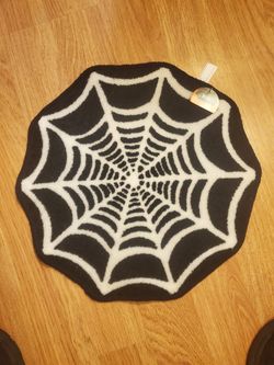 Small Halloween or Spider-Man 17 / 17 inch rug NEW