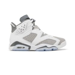Air Jordan 6 Grey/White
