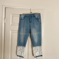 Jeans Mid Calf Size 8