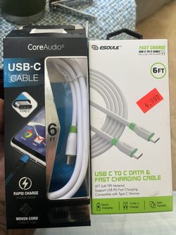 FAST CHARGE USB C CABLE 