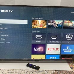 Onn 43” Roku Smart TV – Brand New – 4K UHD