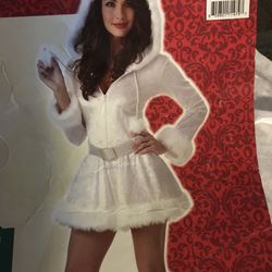 White Christmas Dress Costume