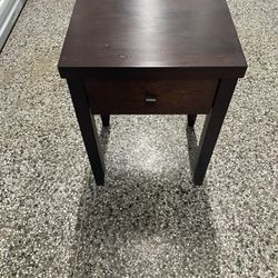 Side Table With Drawer 