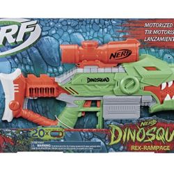 Nerf DinoSquad Rex Rampage Motorized Dart Blaster