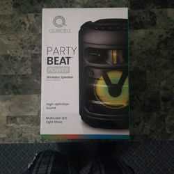 Quikcell Party Beat Power Bluetooth Speaker $15 Obo.