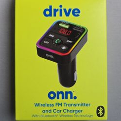 Car Charger And Wireless FM transmitter