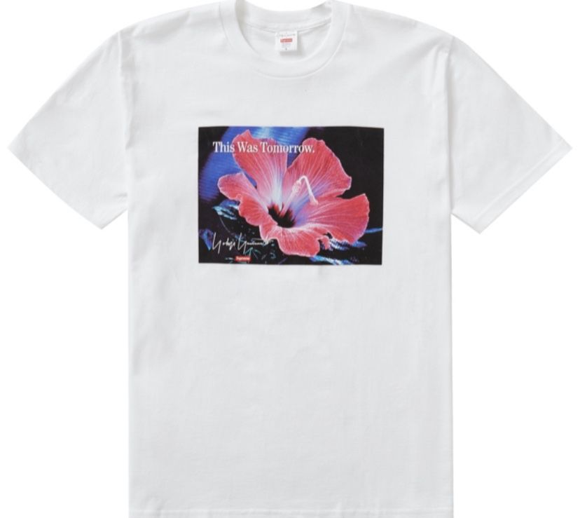 Supreme Yohji Yamamoto This Was Tomorrow Tee White Large