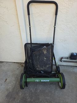 Sun Joe Manual Reel Push Lawn Mower